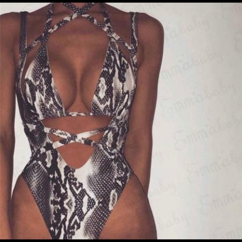 SOLD - Snake Monokini